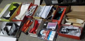 lot 203 image: Lot of New and like new Shoes and B...
