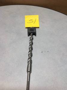 lot 51 image: Milwaukee 34 in. x 12 in. 2-Cutter SDS Carbide Bit in good condition