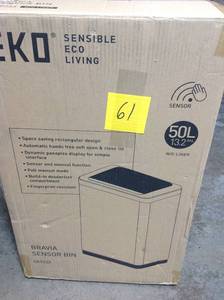lot 61 image: BRAVIA Motion Sensor Trash Can in good condition