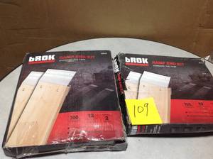 lot 109 image: 2 in. x 12 in. Ramp End Kit not used