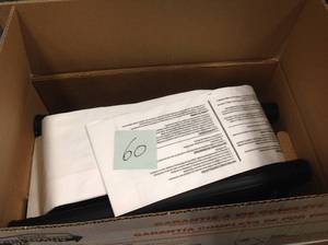 lot 60 image: RIDGID 4 Gal. 5.0-Peak HP Portable WetDry Vacuumin good condition