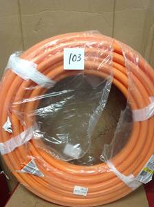 lot 103 image: SharkBite 1 in. x 100 ft. Coil Oxygen Barrier Radiant Heating PEX Pipe not used