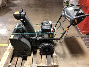lot 802 image: Power Care  24 in. Two-Stage Gas Snow Blower with Electric Start and Headlight in good working conditions