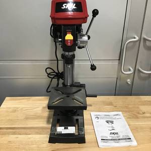 lot 4 image: Skil Saw 10 in. Portable Drill Press with Built-In Laser