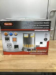 lot 12 image: DYNA-GLO 50K-80K BTU Convection Propane Tower Portable Heater