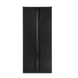 lot 37 image: HUSKY Heavy Duty Welded 64 in. W x 81 in. H x 24 in. D Steel Garage Cabinet Set in Black (3-Piece)