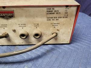 lot 11 image: Twentieth Century Welder 