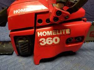 lot 12 image: Homelite Chainsaw 