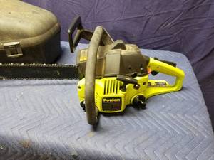 lot 14 image: Poulan Chainsaw 