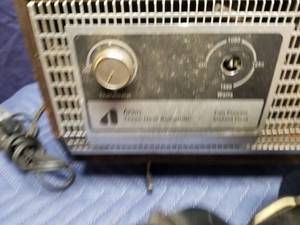 lot 18 image: Two Electric Heaters 