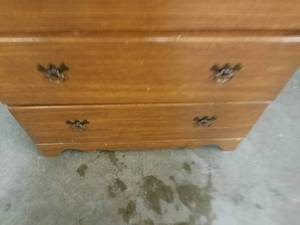 lot 25 image: Wood Dresser 