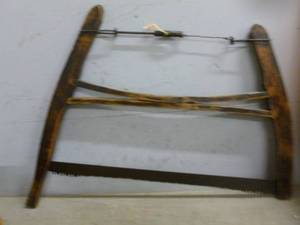 lot 73 image: Antique Buck Saw