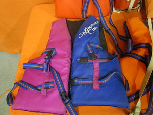 lot 27 image: Life Jackets & Life Preservers