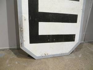 lot 7 image: Wooden CAF Sign