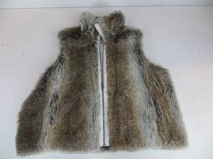 lot 37 image: Reversible Faux Fur Vest