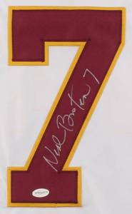 lot 29 image: Neal Broten Signed Minnesota Golden Gophers Away Jersey Inscribed (TSE COA)