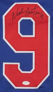 lot 30 image: Neal Broten Signed 1980 Team USA Home Jersey (TSE COA)