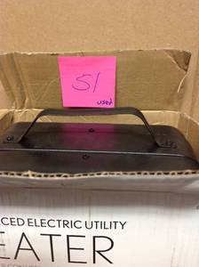 1,500-Walt Utility Milkhouse Fan-Forced Portable Heater with Thermostat  USED&nbsp&nbspin good condition
