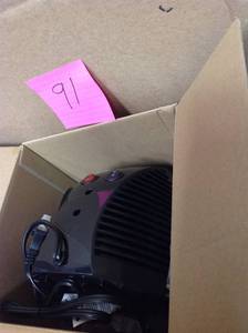 Vornado 1559 BTU 750-Watt Portable Electric Fan Heater Furnace VH203 Personal Vortex in good condition