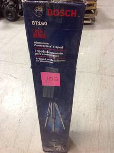 Bosch 40 in. to 63 in. Aluminum Quick Clamp Rotary Laser Level Tripod&nbsp&nbspin good condition