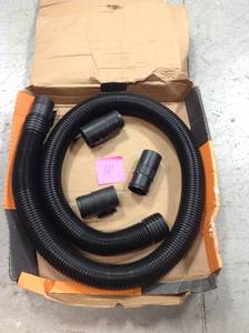 RIDGID 2-12 in. x 7 ft. Dual-Flex Tug-A-Long Locking Hose for RIDGID Wet Dry Shop Vacuums not used