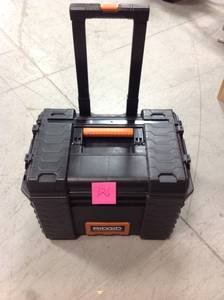 RIDGID 22 in. Pro Gear Cart Tool Box in Black not used