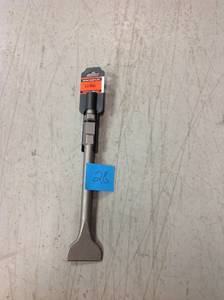 lot 28 image: Thinset Removal Bit 3 in. x 16 in. Scaling Chisel for Use in 1-18 in. Hex Jackhammers in good condition
