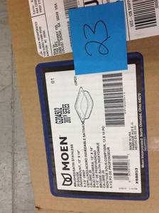 lot 23 image: MOEN 2000 Series Undermount Stainless Steel 12 in. Single Bowl Bar Sink not used