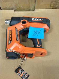 lot 84 image: RIDGID 18-Volt Cordless Butane Heat Gun