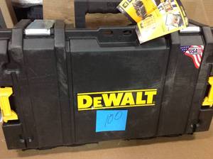 lot 100 image: ToughSystem DS130 22 in. Tool Box &nbspin good condition