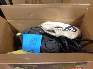 lot 80 image: RYOBI 6 Amp Corded 3 in. x 18 in. Portable Belt Sander  USED