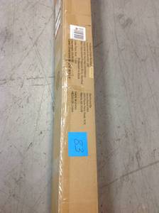 lot 83 image: Home Decorators Collection  Provence 55 in. Marbled Backsplash in Black not used