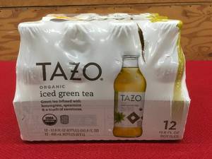 lot 5 image: Tazo Organic Iced Green Tea, Retail $12.49