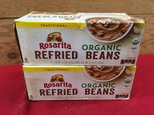 lot 9 image: Rosarita Refried Organic Beans, Retail $17.98