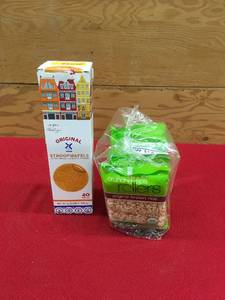 lot 18 image: Original Stroopwafels & Organic Crunchy Rice Rollers, Retail $16.98