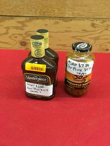 lot 20 image: KC Masterpiece BBQ Sauce & 505 Pineapple Mango Jalapeno Salsa, Retail $13.88