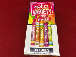 lot 22 image: Zipfizz Variety Pack, Retail $27.99