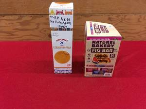 lot 23 image: Original Stroopwafels & Nature Bakery Fig Bar, Retail $19.68
