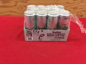lot 24 image: Kirkland Signature Cold Brew Coffee Colombian Drinks, Retail $13.99