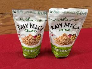 lot 31 image: World Gourmet Raw Maca Organic Superfood Powder, Retail $19.18