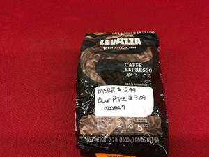 lot 34 image: Lavazza Caffe Espresso, Retail $12.99