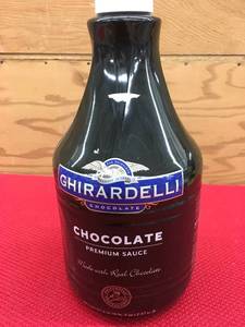 lot 38 image: Ghirardelli Chocolate Premium Sauce, Retail $11.79