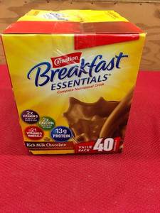 lot 43 image: Carnation Breakfast Essesntials Drink, Retail $23.21