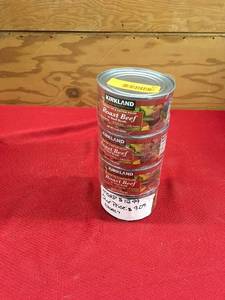 lot 62 image: Kirkland Signature Roast Beef in Beef Broth, Retail $12.99