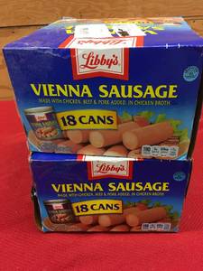 lot 79 image: Libbys Vienna Sausage, Retail $13.90