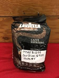 lot 107 image: Lavazza Caffe Espresso, Retail $12.99