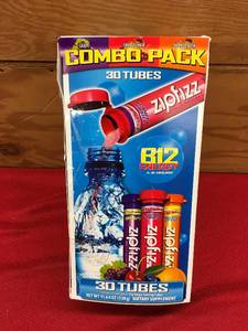 lot 110 image: Zipfizz Variety Pack, Retail $27.99