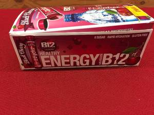 lot 123 image: Zipfizz Black Cherry, Retail $27.99