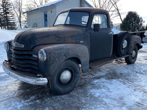 1949 Chevrolet 3800 Pickup Truck  -- Former North Dakota Truck -- North Dakota Title
