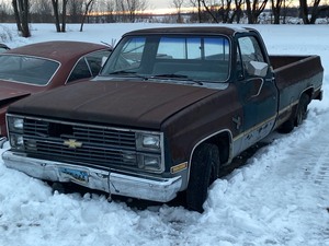 1984 Chevrolet Silverado C-10  -- Former North Dakota Truck --  No Title Or Registration Paperwork